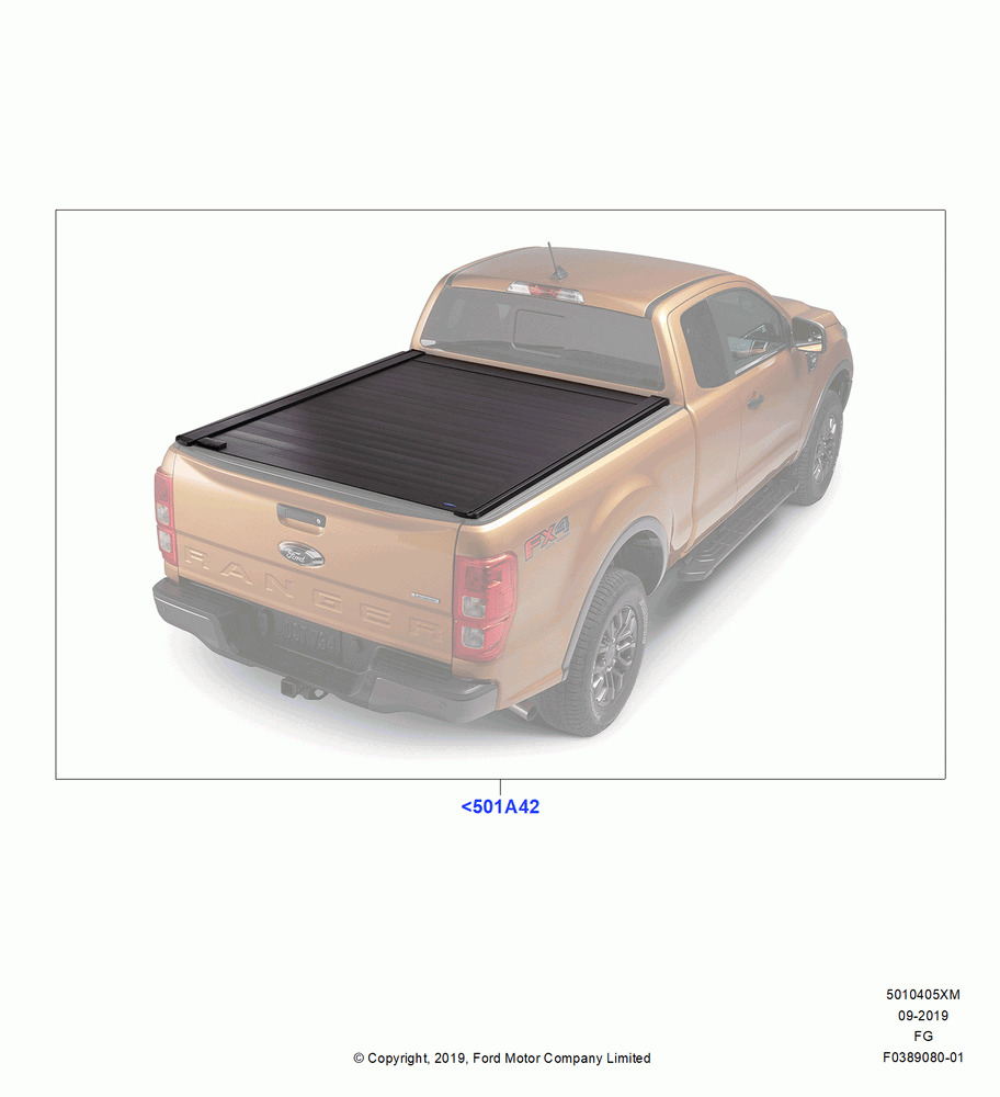05XM - Pick Up Box/Tailgate and Tonneau, Embark, Retractable; 26/NOV/2018
