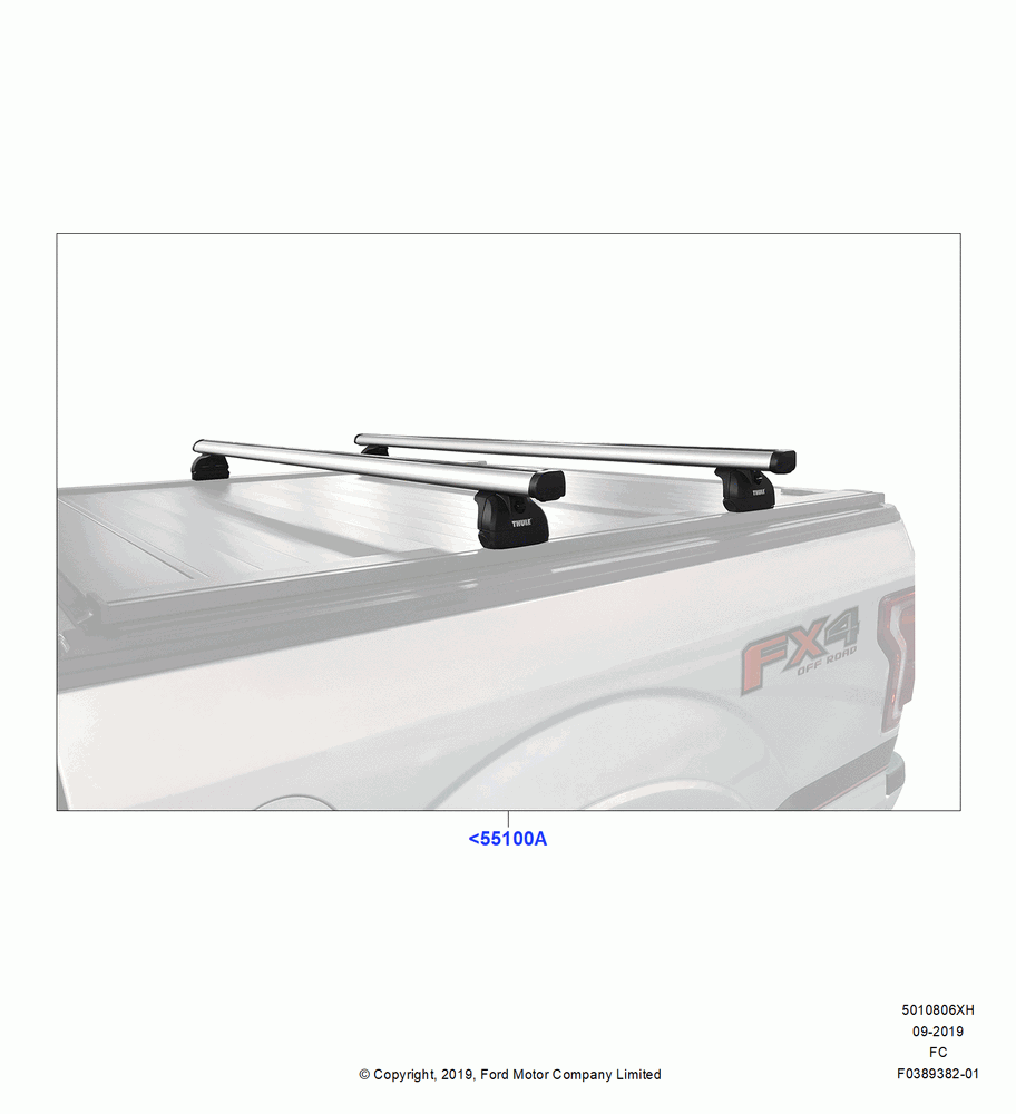 06XH - Accessory Roof Rack Mounting Kits, Thule Rack Products, Bed Rack Cross Bars; 20/OCT/2014
