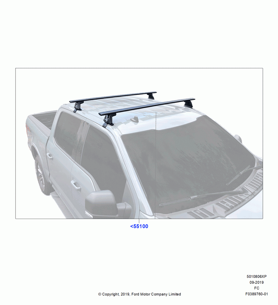 06XP - Accessory Roof Rack Mounting Kits, Yakima Roof Rack Products, Cross Bar Kit; 22/OCT/2018