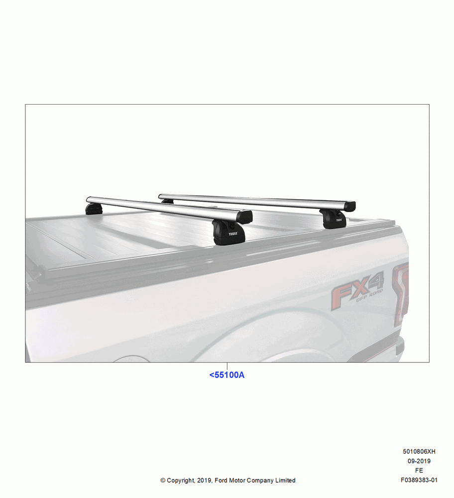 06XH - Accessory Roof Rack Mounting Kits, Thule Rack Products, Bed Rack Cross Bars; 11/JUL/2016