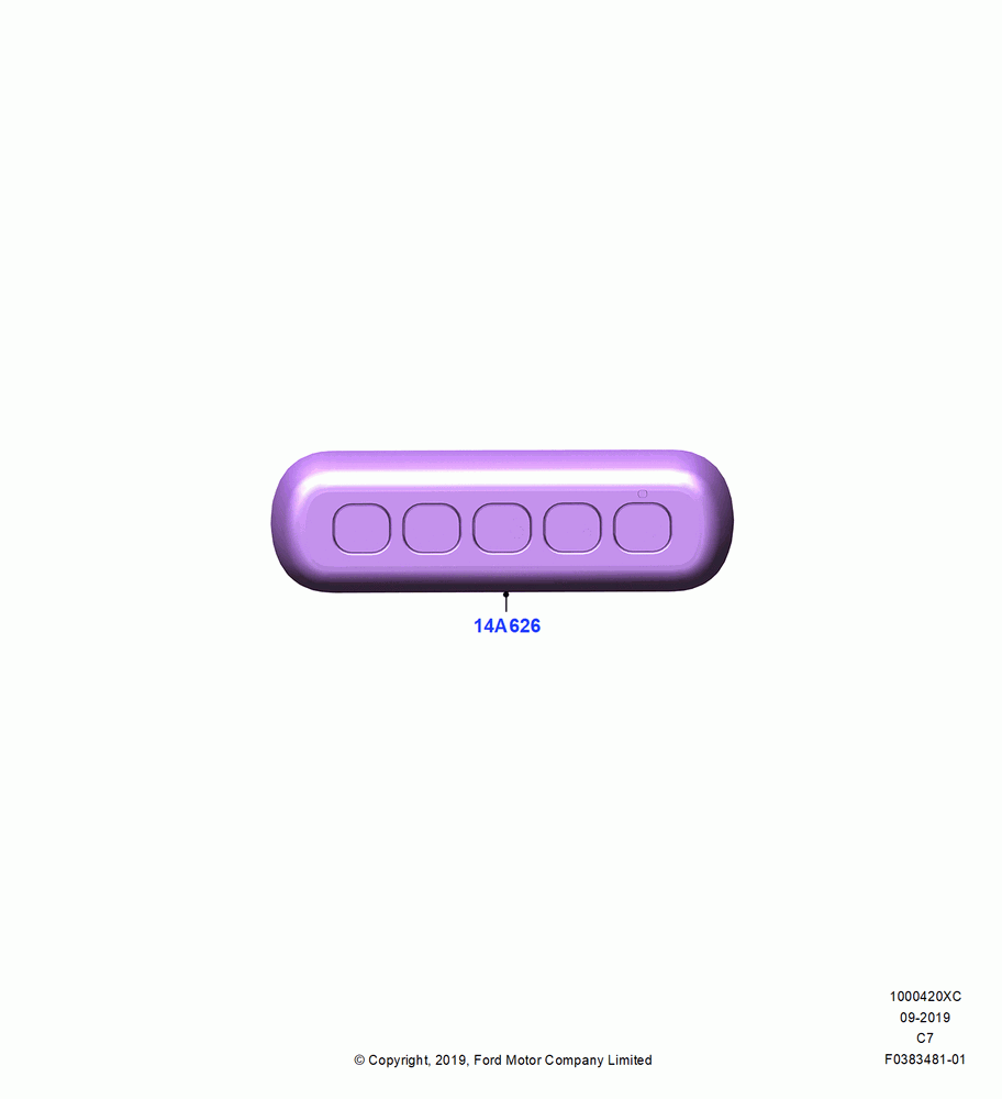 Схема установки KB3Z-14A626-A