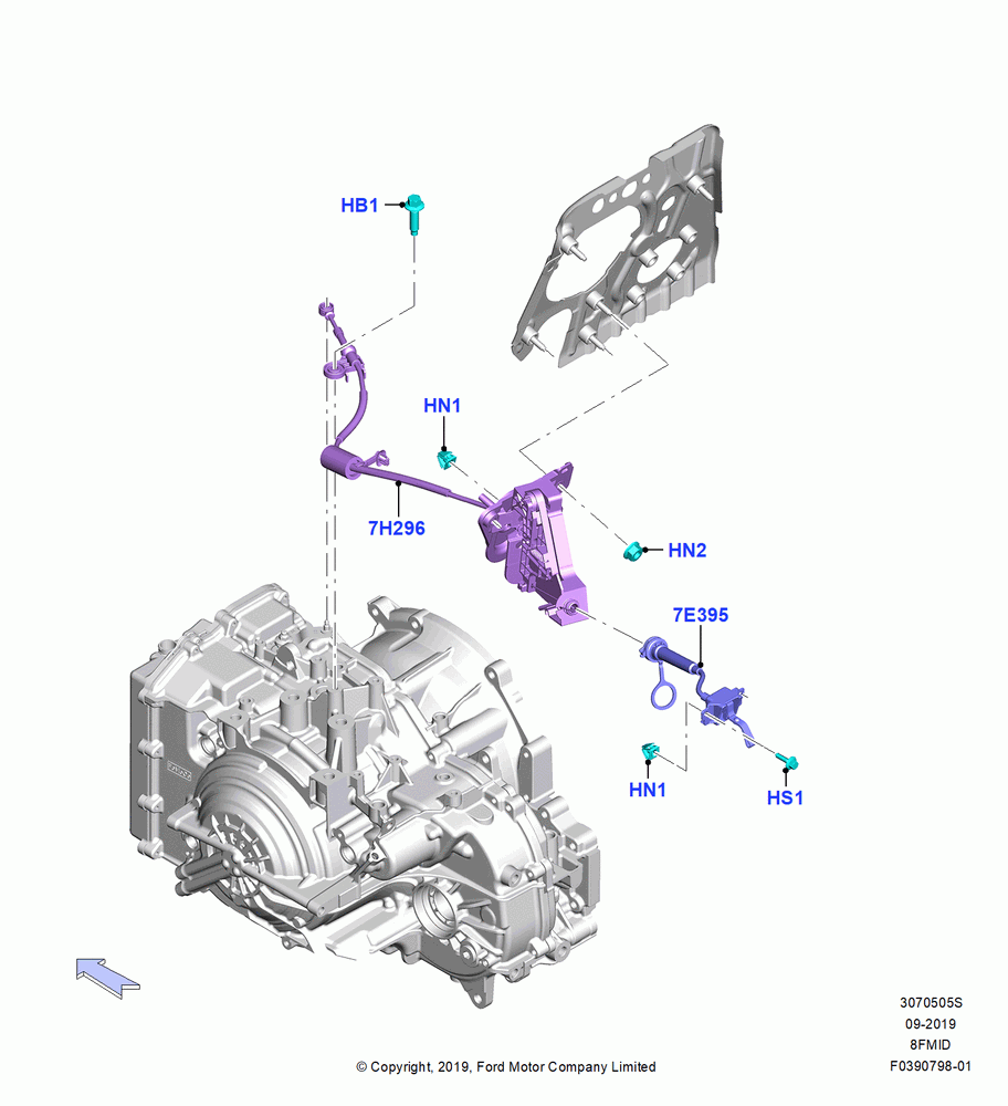 05S - Gear Change-Automatic Transmission, 8 Speed Auto Trans 8F24; 19/AUG/2019