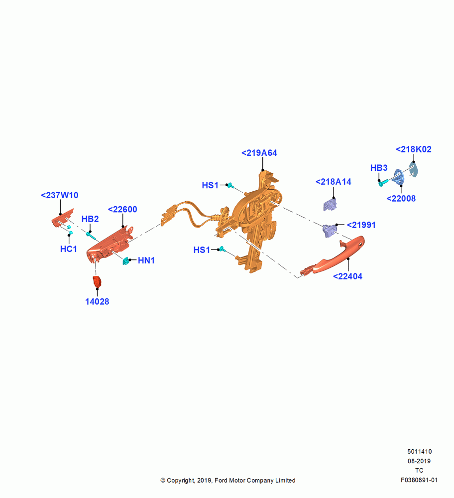10 - Front Door Lock Controls; 19/AUG/2019
