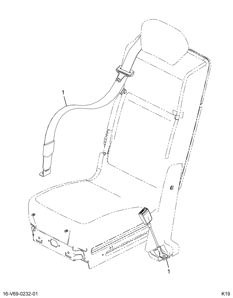 ..SEAT,DRIVER , 1/3 STATIC VINYL (FC4Z-7060004-BD)