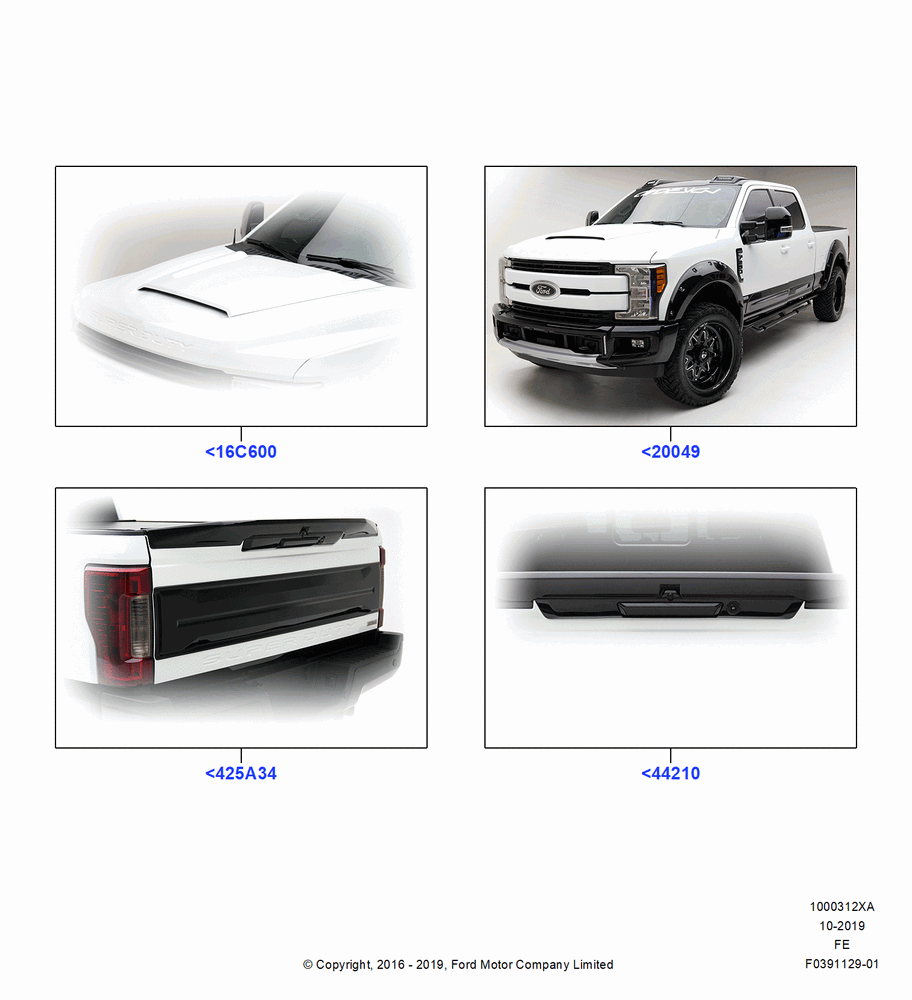 12XA - Complete Vehicle Body Dress Up Kits, Air Design Body Kits, Matte Black Finish; 11/JUL/2016
