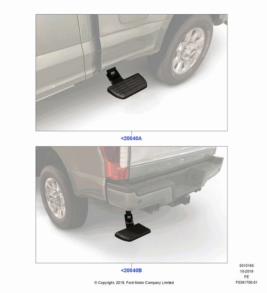 65XE - Running Boards/Side Steps, Accessory, Side Step; 11/JUL/2016