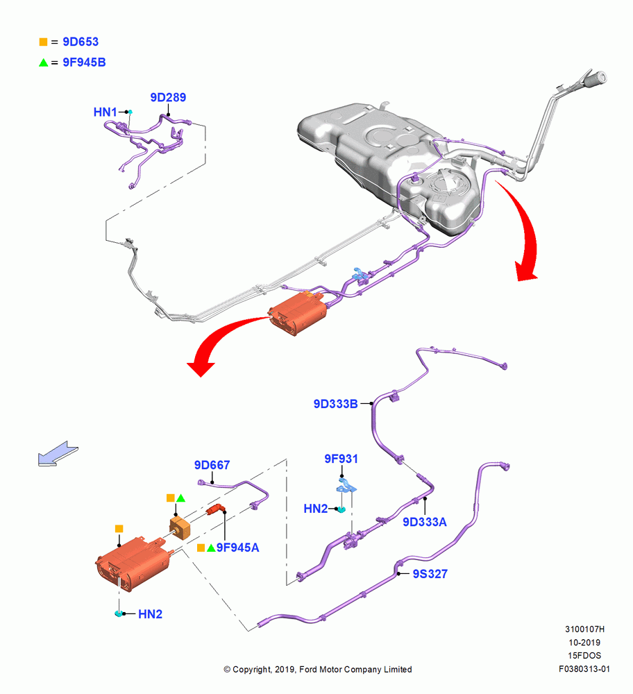 07H - Fuel Vapour System, 1.5L Dragon (175/180PS); 19/AUG/2019