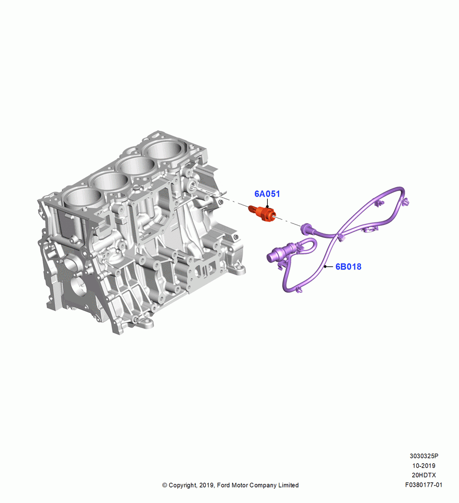 25P - Engine Heater, 2.0L EcoBoost (240PS); 19/AUG/2019