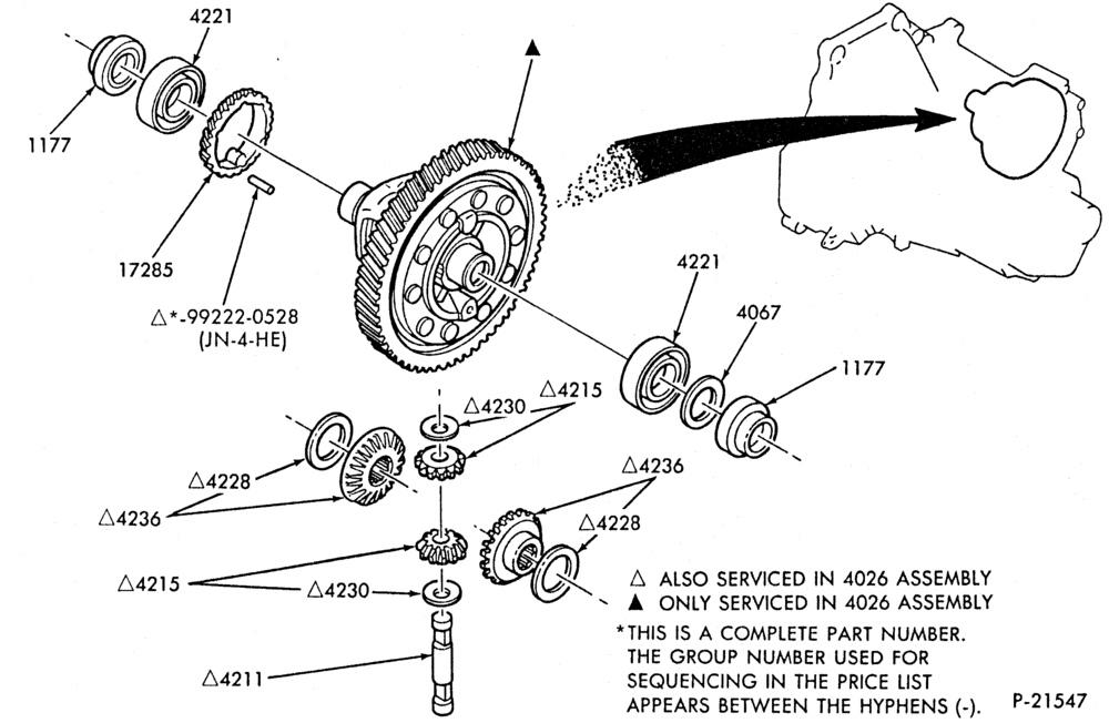 40 - DRIVESHAFT-TRANSAXLE DIFFERENTIAL & RELATED PARTS
