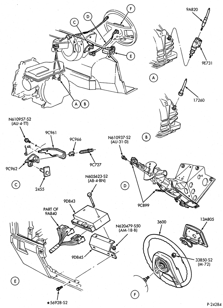 97.1 - AIR CLEANER-Speed control - Production installation - passenger compartment