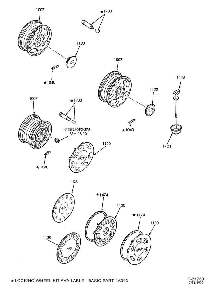 10 - WHEELS-Wheels and related parts