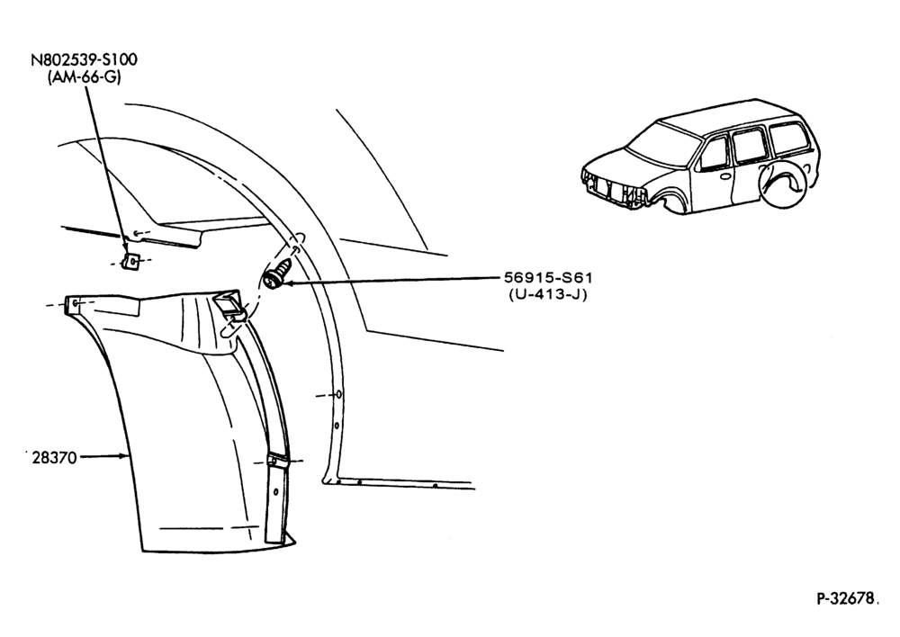 400 - LIFT/TAILGATE, BACK-OF-CAB, BACK WINDOW-Splash shields - rear-TE