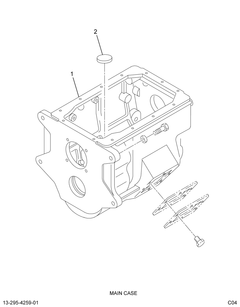 ..XMSN*OMIT LUBE PUMP FULLER (Eng. 4C4O-LBFP-ANA)
