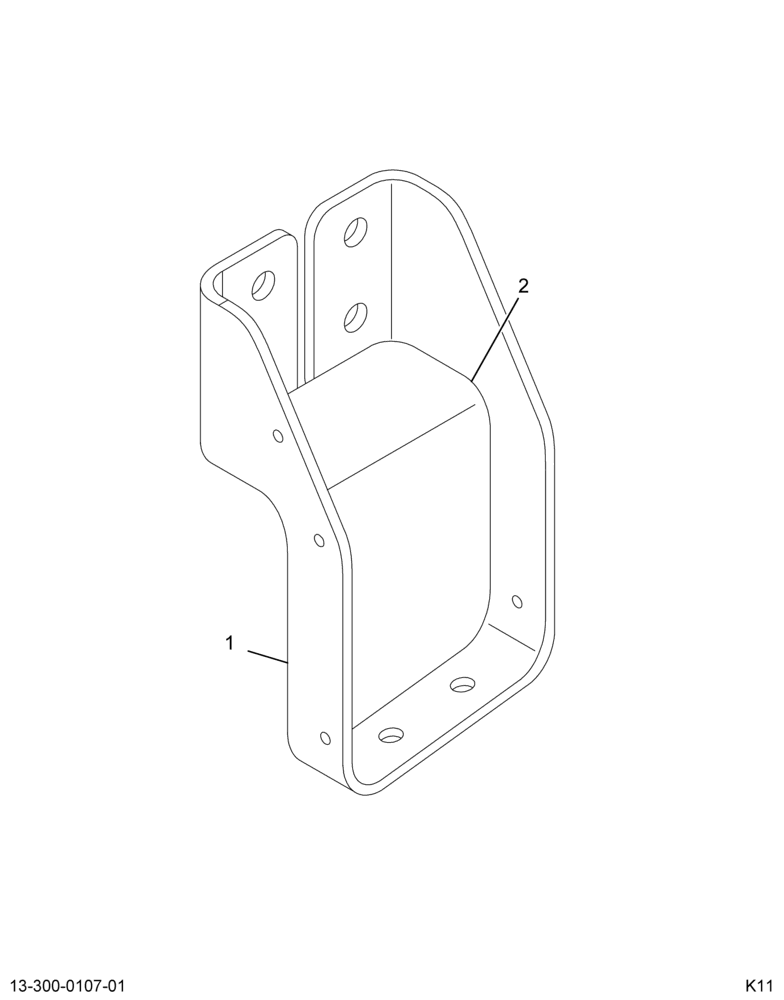 ..SUPPORT  LH TRANS DROP BRACKET (CC4Z-7150-A)