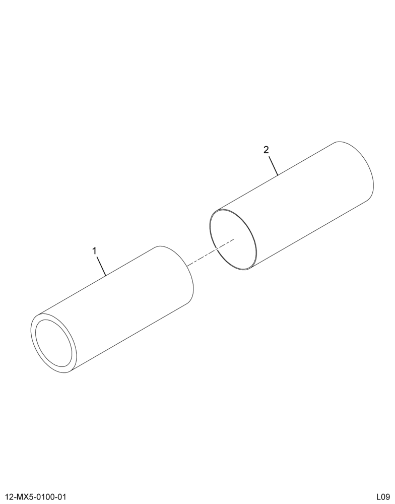 ........HOSE ASM, COOLANT (Intl. 1876825C1)