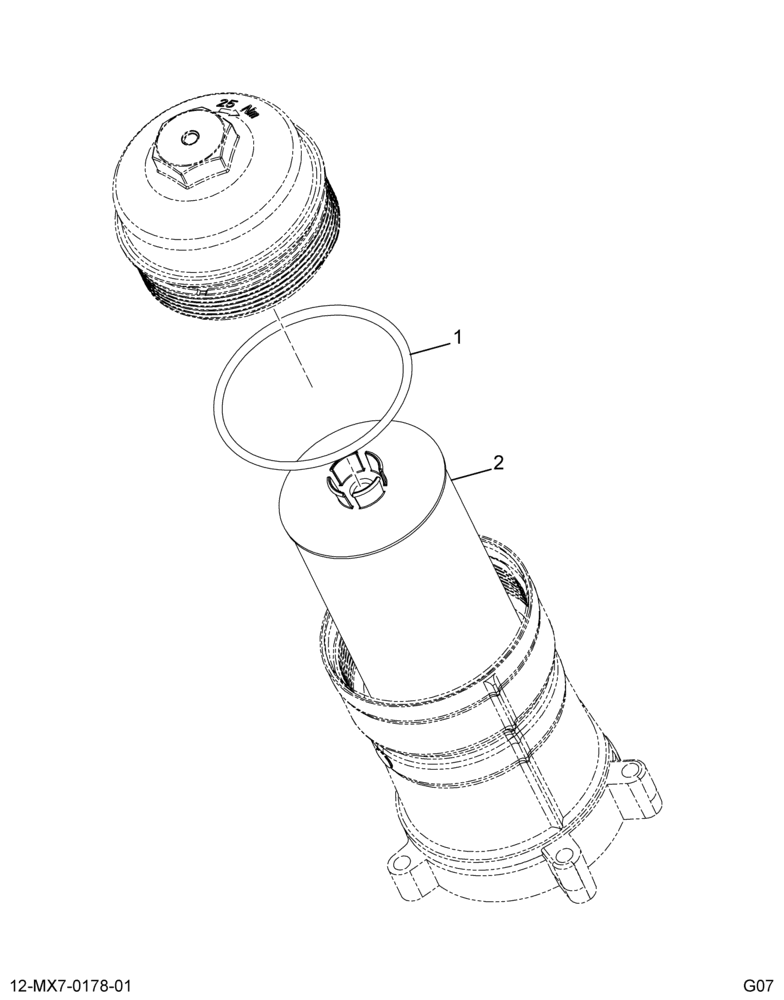 ........KIT OIL FILTER ELEMENT (3C3Z-6731-AA)