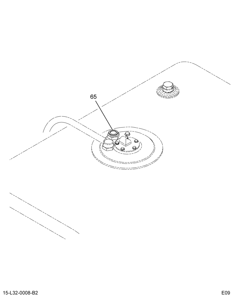 FUEL TANK MODULE; RT SIDE DRAW TUBES, (ABR#13)