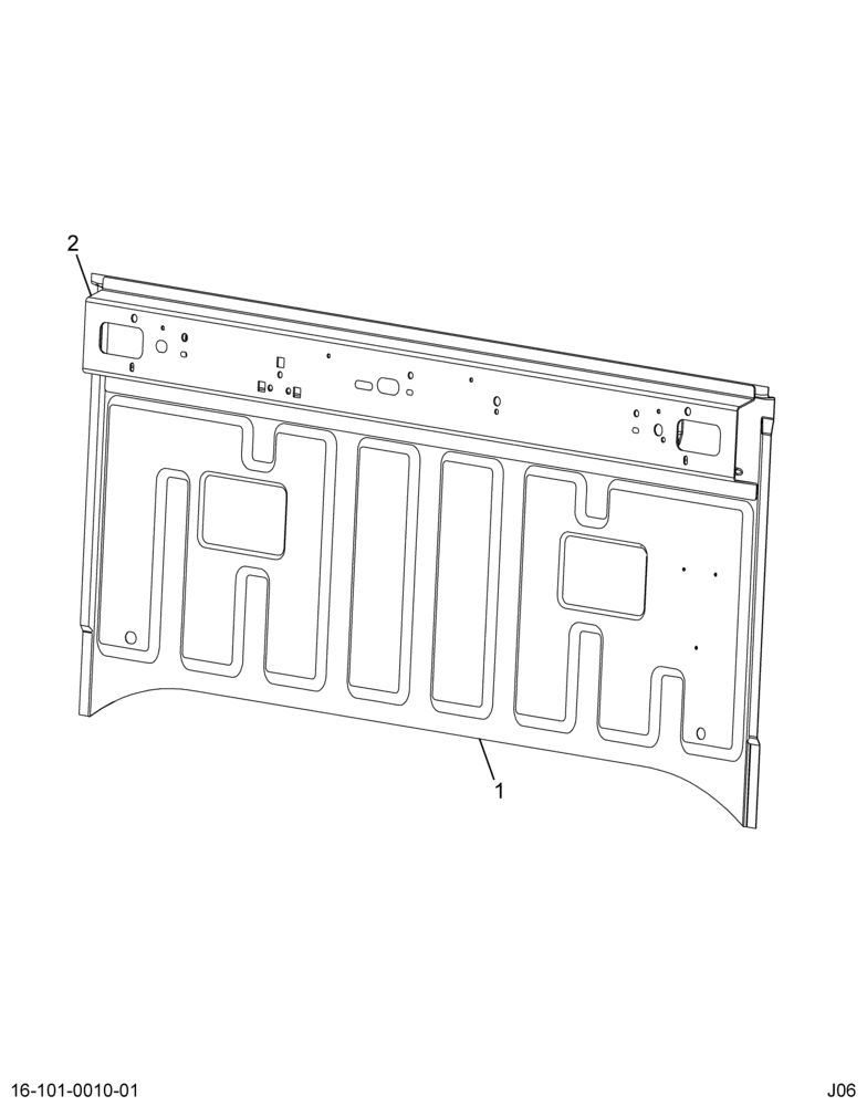 ..PANEL ASM BCK WLDD REG & CREW (BC4Z-7040300-AB)