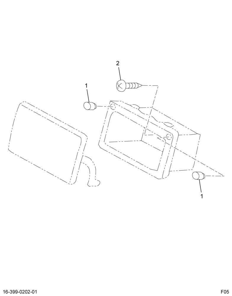 ..HOLDER GLOVE BOX INBOARD ASSY (6E7Z-2013594-AA)