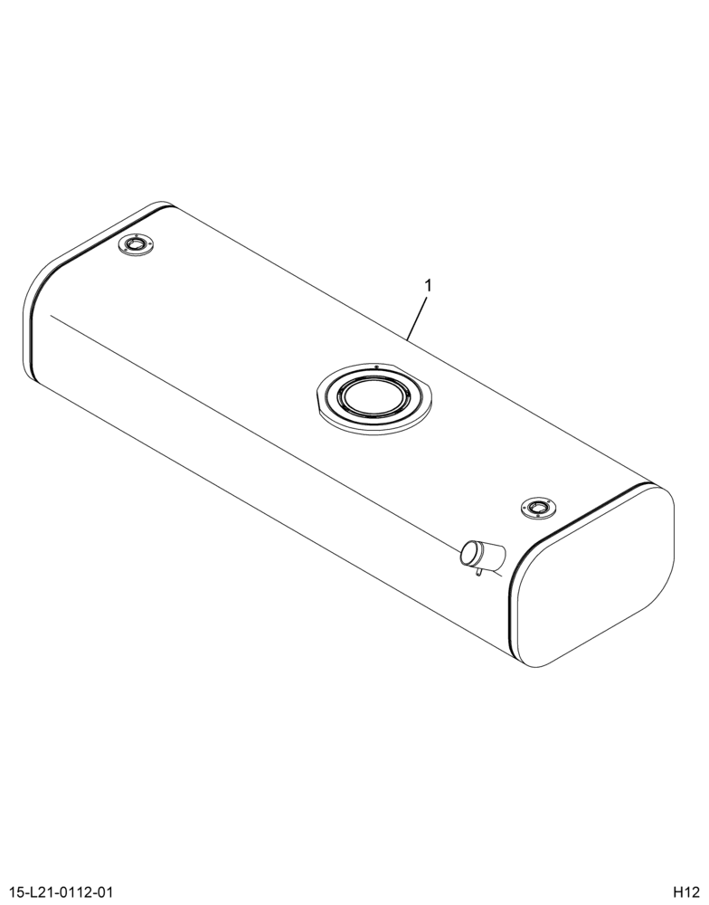 ..FUEL TANK , 60 GAL TANK ASS (Intl. 3982629F91)