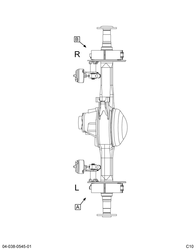 RR BRAKE INSTL; MERITOR 16.5 X 7 Q+ 2/2