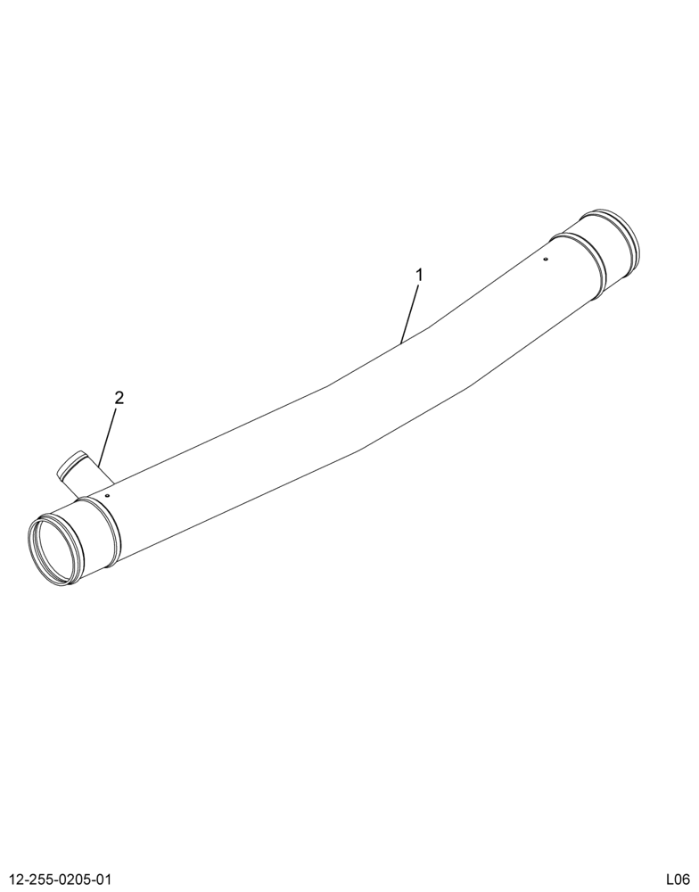 ..PIPE WATER  ASSY W/NIPPLE (8E7Z-8291-AA)