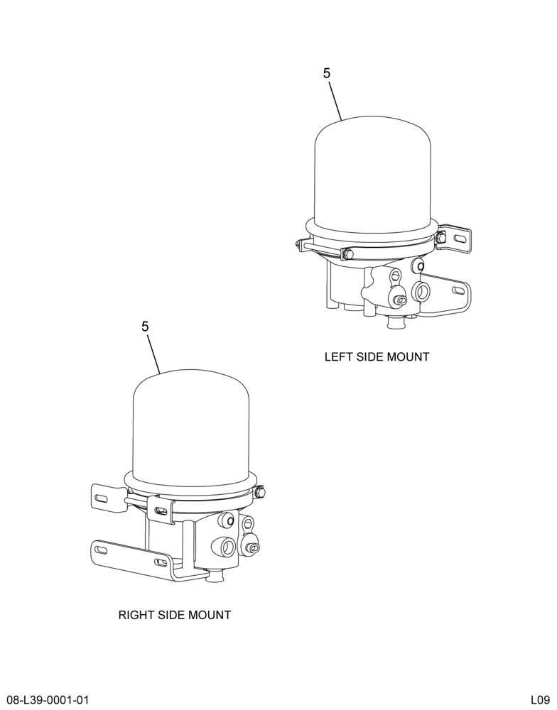 AIR DRYER & TUBING; OMIT