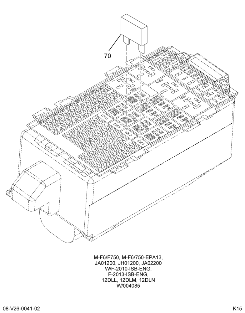 Схема установки 8C4Z-14526-A