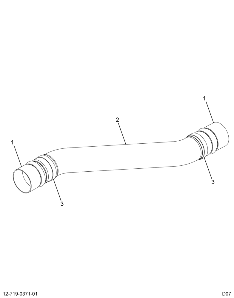 ..PIPE,AIR CAC HOT SIDE ASY, CUM (Eng. 4C4O-9K620-DB)