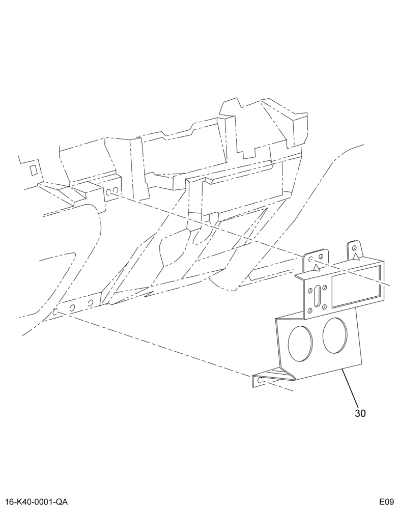 INSTRUMENT PANEL; CONTROL MTG,(ABR#40)