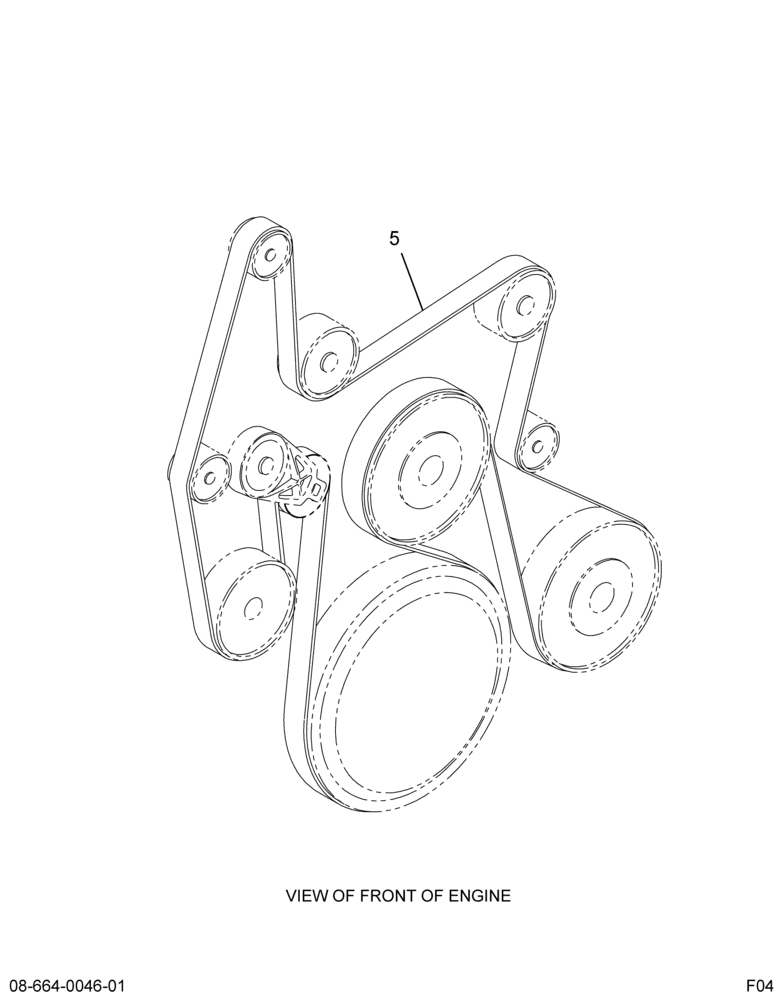 ALT PULLEY INSTL; ACCESSORY DRIVE BELT FOR JV/LFE