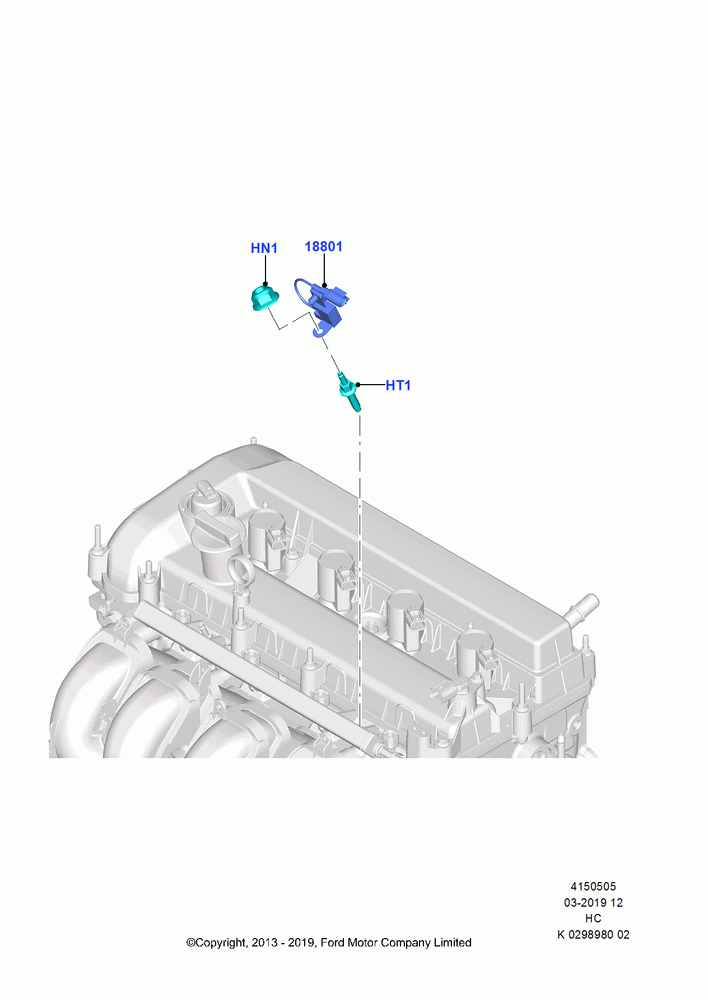 05A - Radio Suppression, 2.5L Duratec (110kW/150PS); 30/SEP/2013