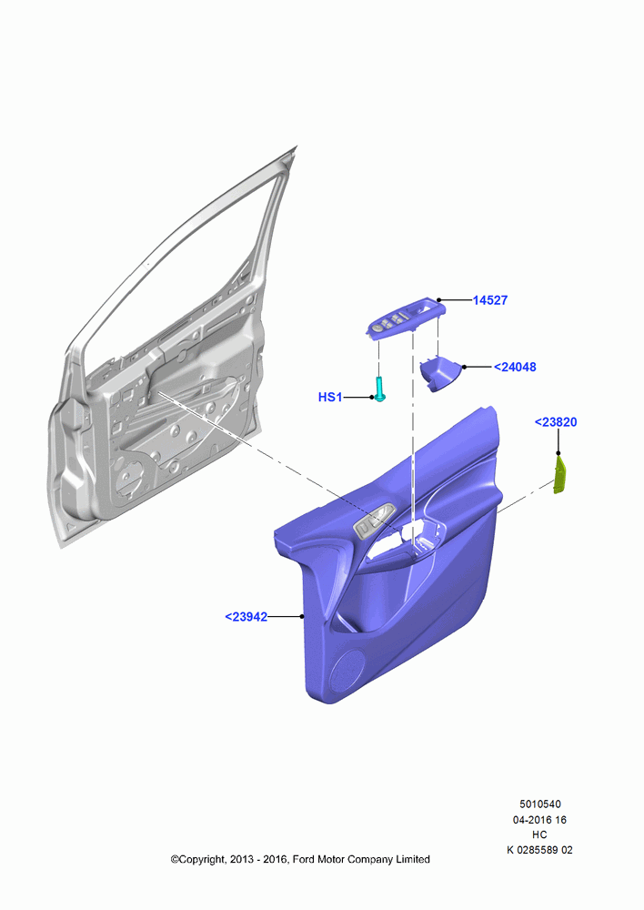 40 - Front Door Trim Panels; 30/SEP/2013