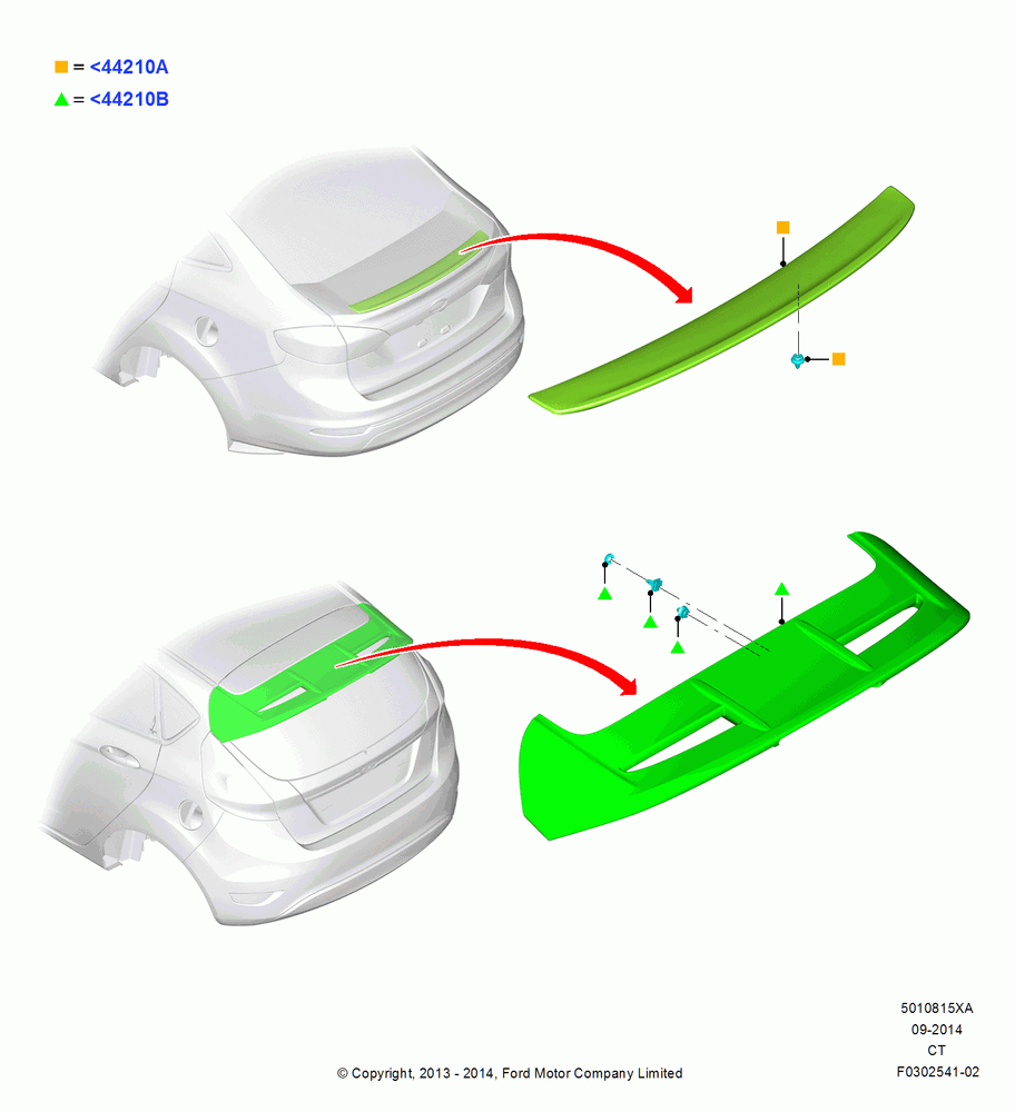 15XA - Spoiler and Related Parts, Accessory; 29/APR/2013-02/JUN/2014