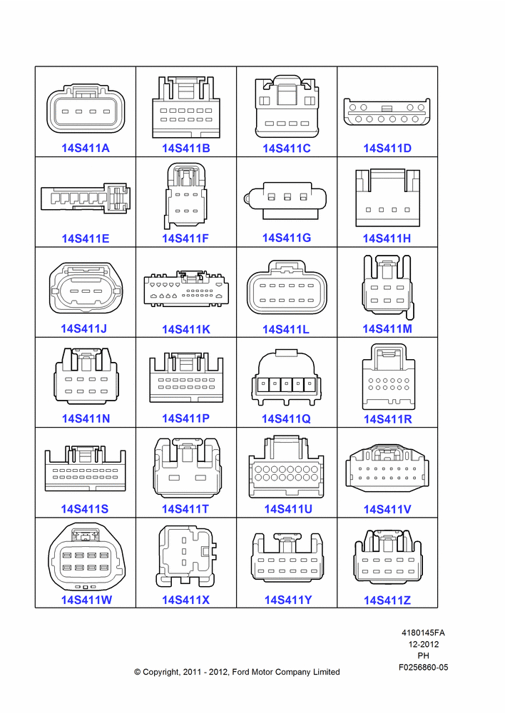 45FA - Pigtail Wiring Kits, Page A, Modules And Controllers; 15/JUN/2009-01/MAR/2019