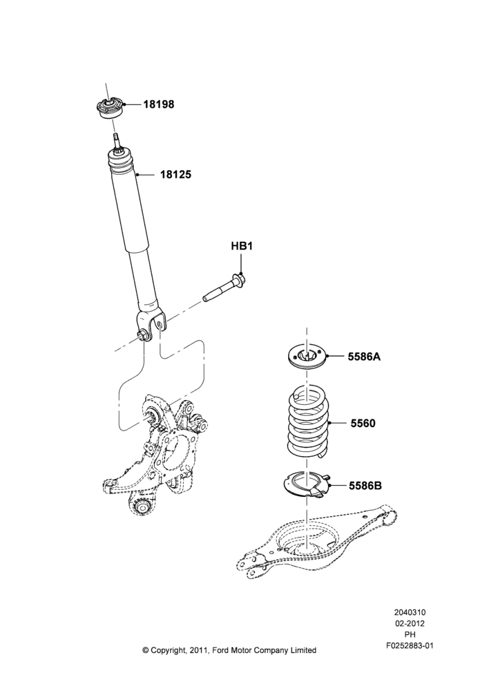 10B - Rear Springs and Shock Absorbers; 06/FEB/2012-01/MAR/2019