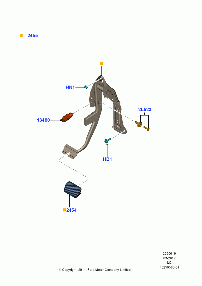 10 - Brake and Clutch Controls; 09/APR/2012-13/AUG/2019