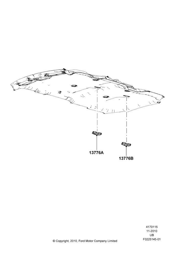Interior Lamps, Less Sun Roof