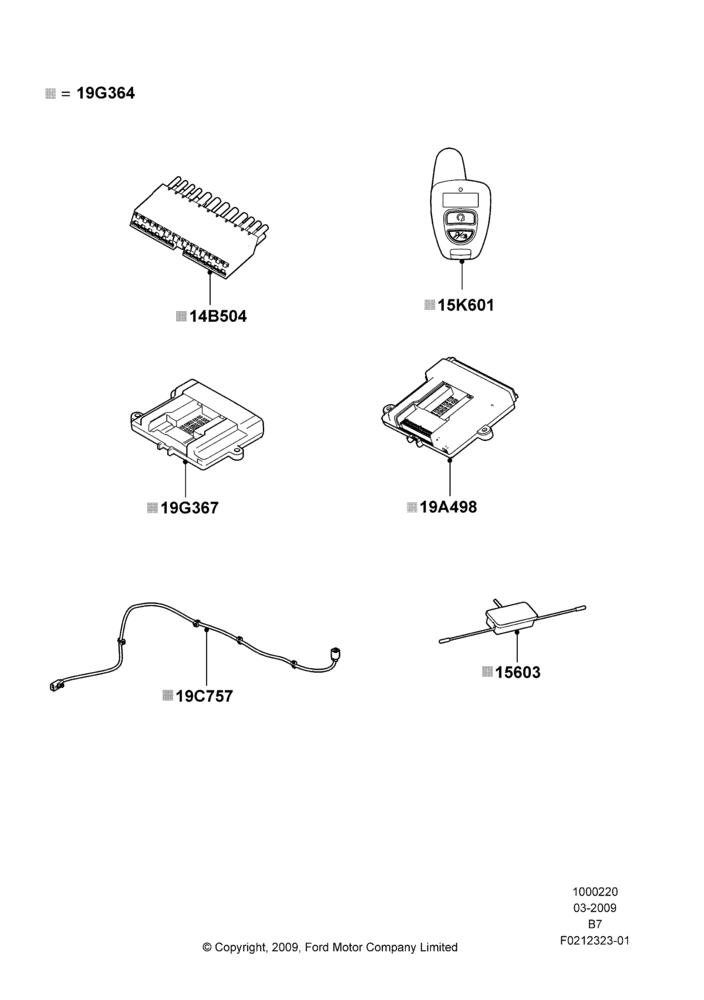 20G - Remote Starting Kit, Accessory, Accessory Protocol Interface Module (Sync Module), Bi-Directional Remote Start; 30/MAR/2009-29/JUN/2009