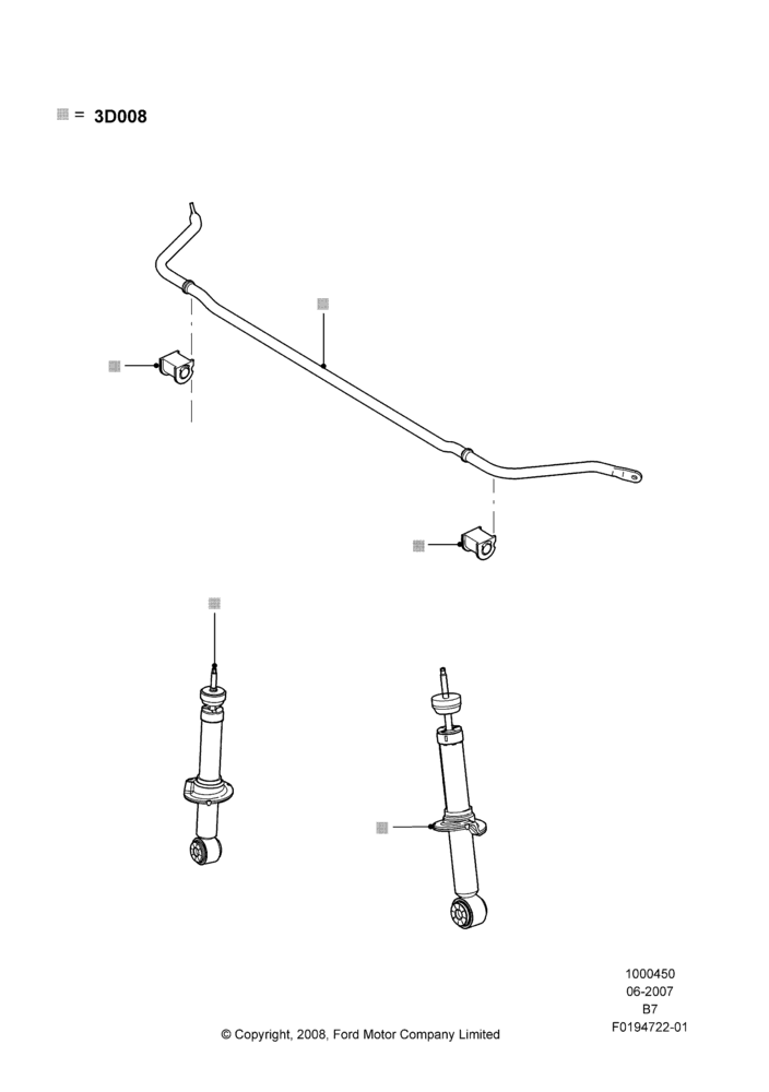 50 - Chassis Kit, Accessory, Refer To The Installation Instructions Found Under Tech Specs At The Genuine Ford Accessory (GFA) Web Site, See Vehicle Restrictions And Modification Requirements, www.fordaccessoriesstore.com; 11/JUN/2007-20/JUL/2015