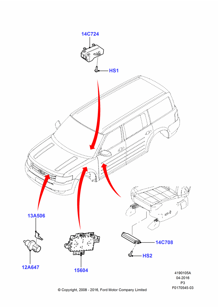 05A - Vehicle Modules and Sensors; 02/MAY/2008-29/FEB/2012