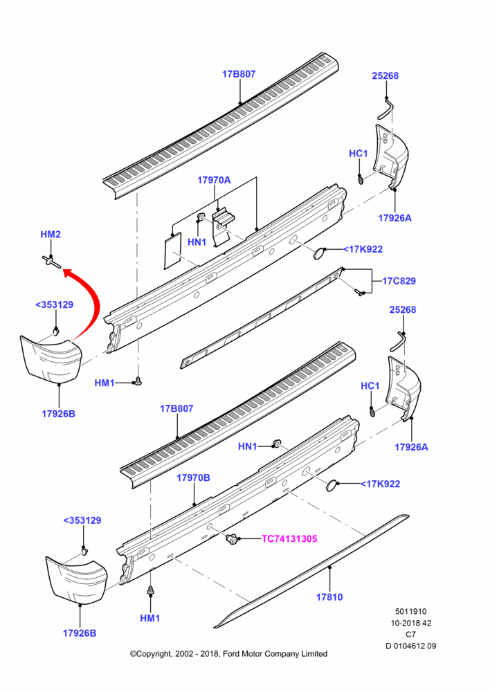 10 - Rear Bumper; 20/MAY/2002