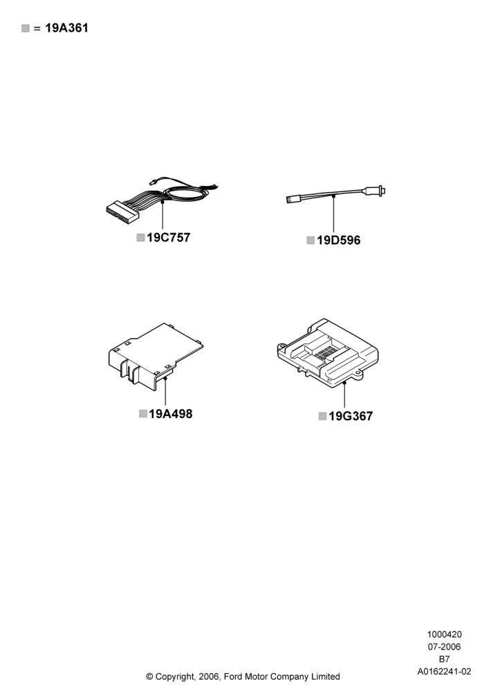 20C - Accessory Anti-Theft Devices, Power Code Systems; 02/AUG/2006-30/JUN/2017