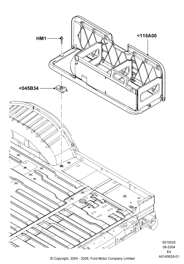 35A - Load Compartment Trim; 02/AUG/2004