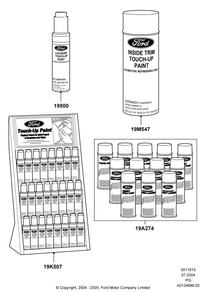 10 - Paint; 12/JUL/2004-15/JUN/2009