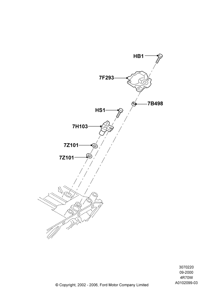 Transmission Modules and Sensors, 4R70/4R75 W/E 4 Speed Trans