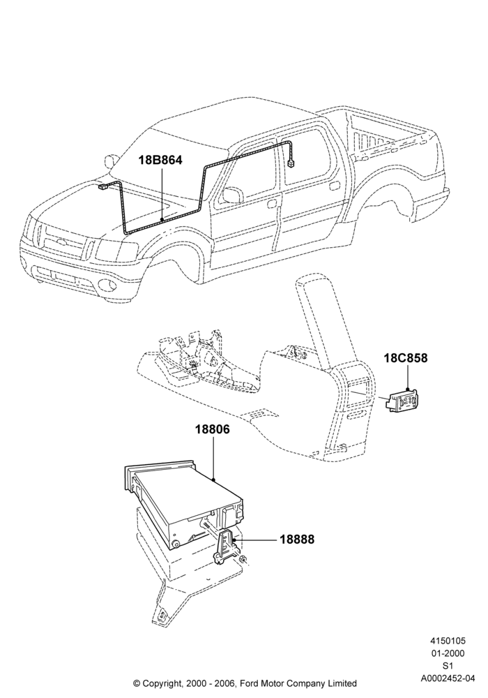 05A - Audio Equipment - Original Fit, Less Upgraded Sound System, With Audiophile Sound System; 31/JAN/2000-30/JUN/2005