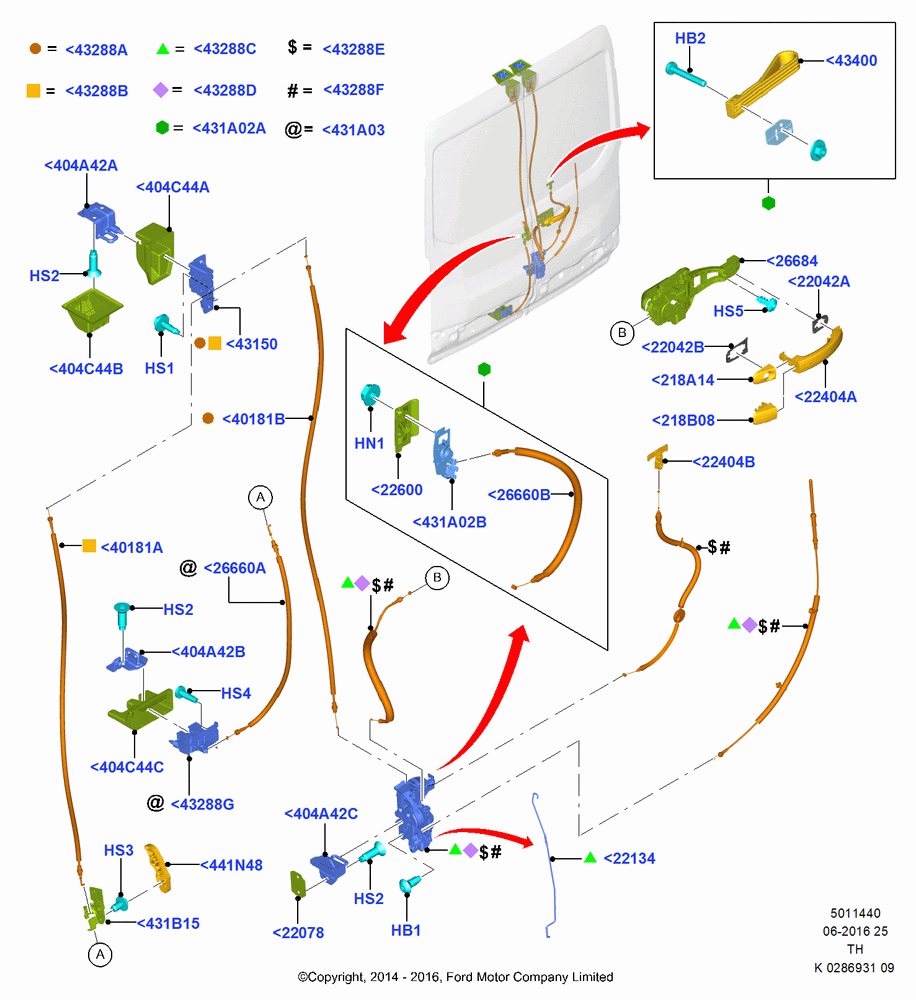 40 - BACK DOOR LOCK CONTROLS; 21/APR/2014