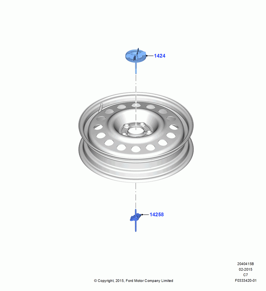 15B - Spare Wheel Carrier; 08/JUL/2013