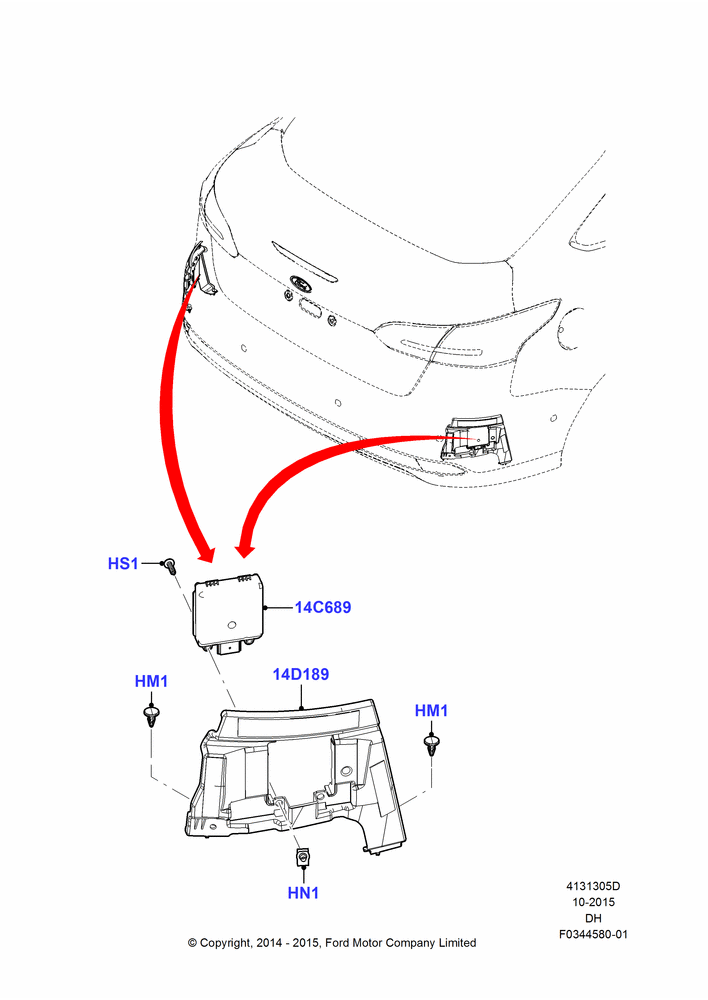 05D - Parking Distance Control, Blind Spot Detection 2; 08/DEC/2014-04/MAY/2018